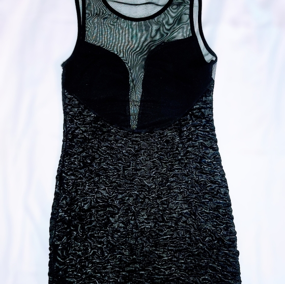 Sexy Black Party Dress Lg - Picture 4 of 4